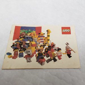 Vintage 1981 Lego Pamphlet (Catalog Brochure)